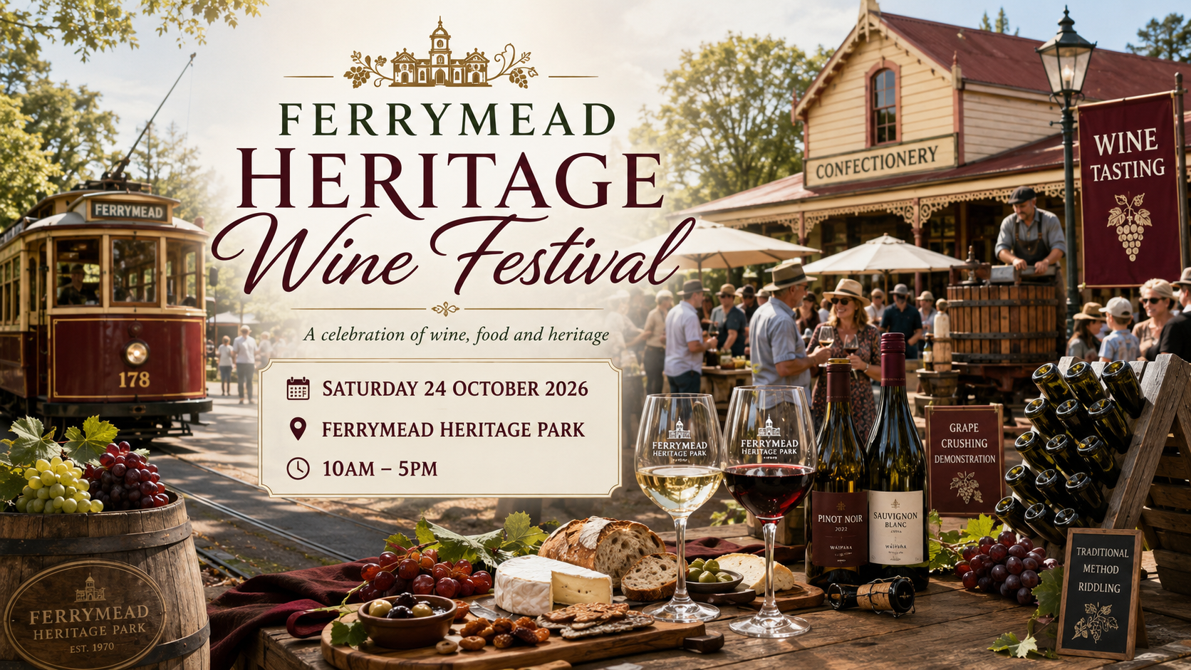 Ferrymead Heritage Wine and Food Festival